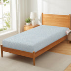 Pattern On Pattern Bouquet Fitted Sheet 39x75x13inch (QUE)