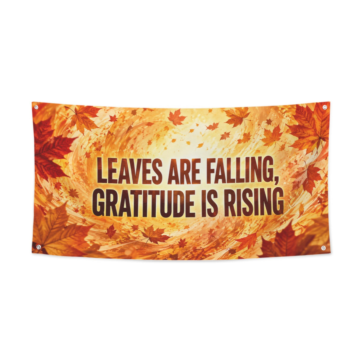 Rising Gratitude 47 x 24 in Festival Banner
