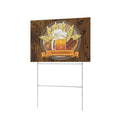 Oktoberfest Welcome 12 x 9 in House Sign