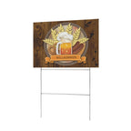 Oktoberfest Welcome 12 x 9 in House Sign