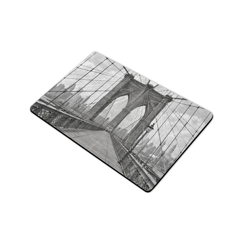 Brooklyn Bridge Cable Geometry 23.6 x 15.7 in Doormat