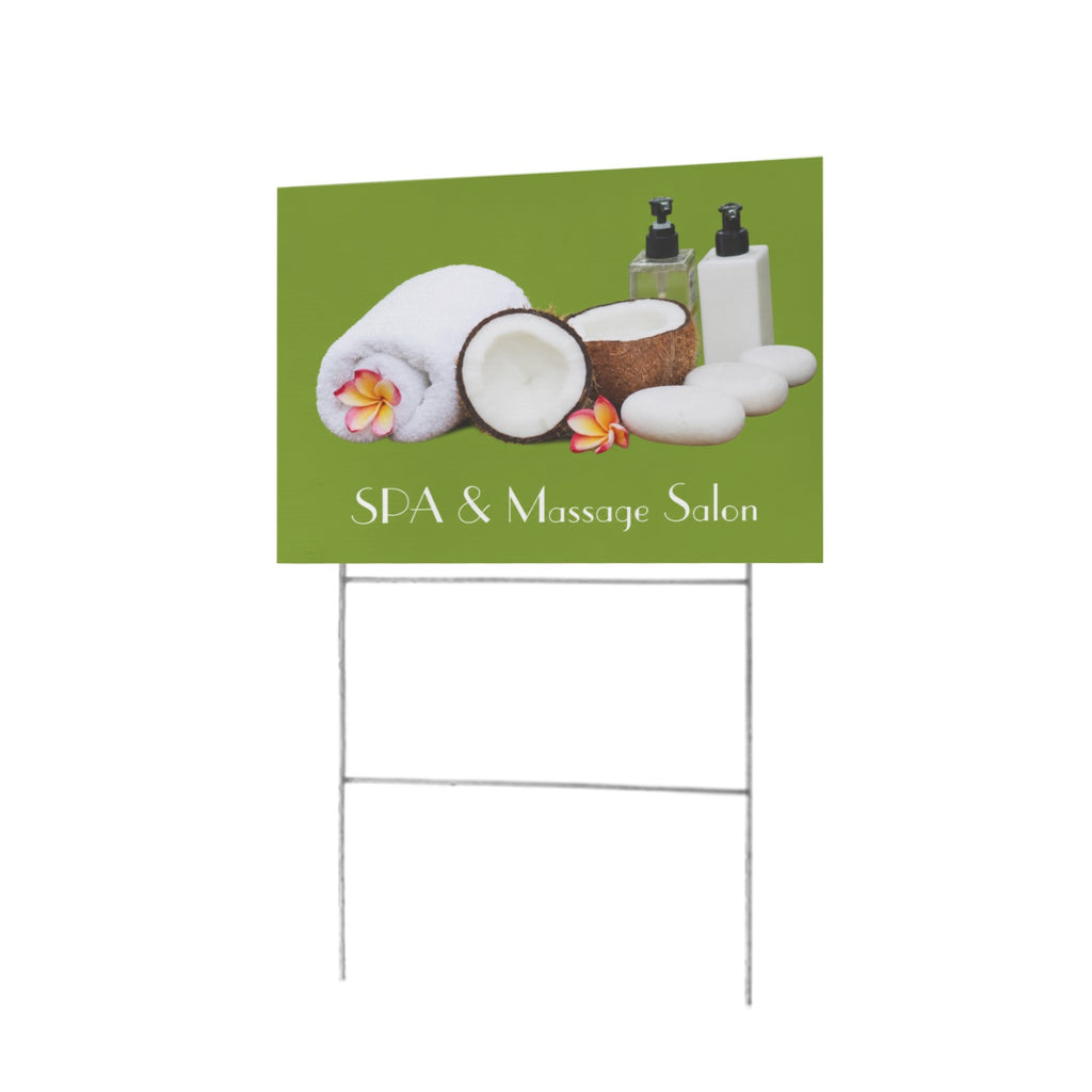Spa Setting 12 x 9 in House Sign