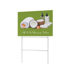 Spa Setting 12 x 9 in House Sign