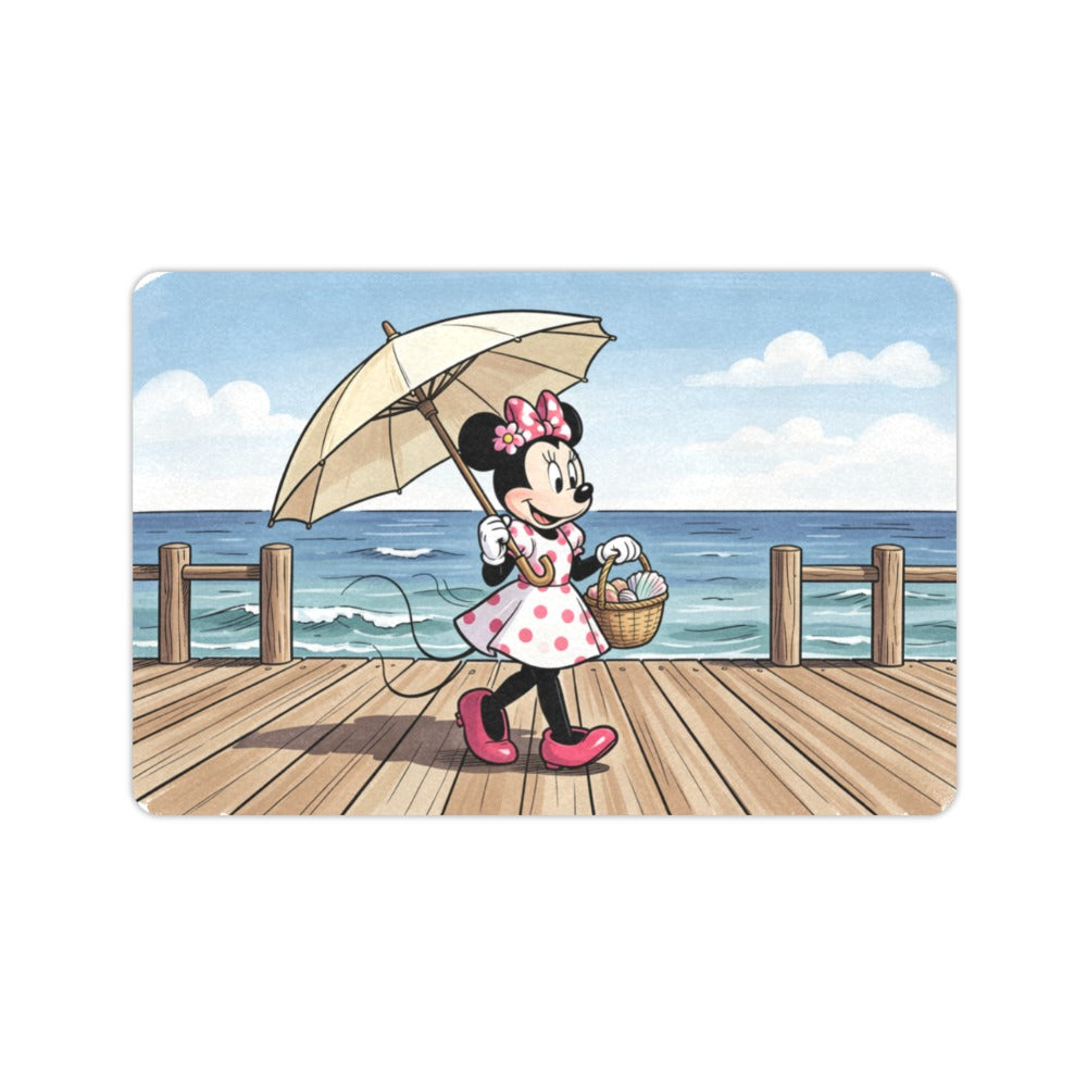 Minnie Seaside Boardwalk 23.6 x 15.7 in Doormat