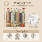 Poetcore Library Window 16 x 16 in Envelope Pillow Case