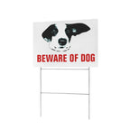 Beware of Dog 12 x 9 in House Sign