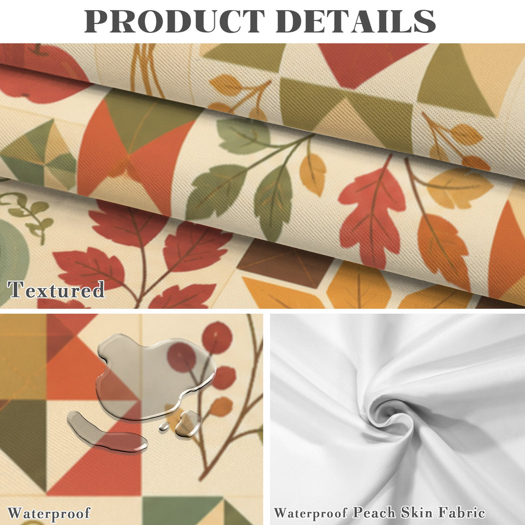 Quilt Blocks 178cm x 140cm Rectangular Tablecloth 70x55inch (QUE)