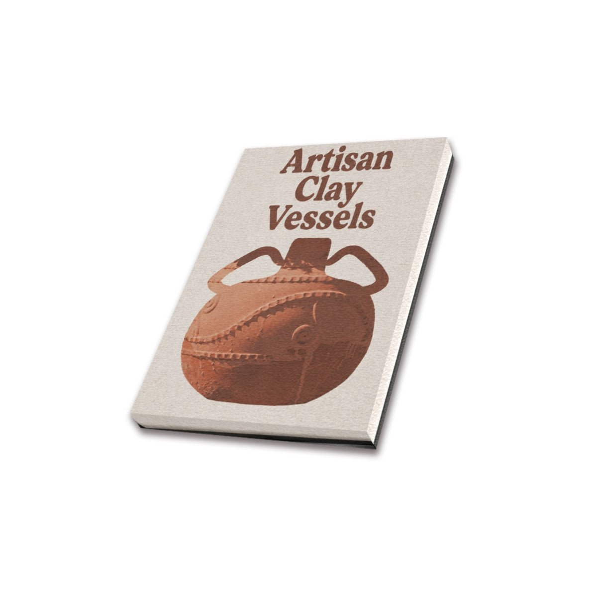 Artisan Clay Vessels Frame Canvas Print 8"x10"