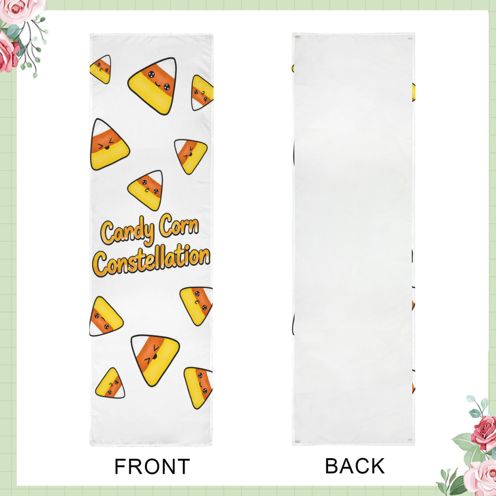 Candy Corn Constellation 12 x 40 in Polyester Peach Skin Tapestry