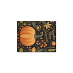 Pumpkin Moon Botanical Frame Canvas Print 8"x10"