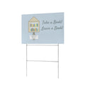 Take a Book Leave a Book 12 x 9 in House Sign