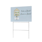 Take a Book Leave a Book 12 x 9 in House Sign
