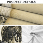 Deerstalker Profile 178cm x 140cm Rectangular Tablecloth 70x55inch (QUE)