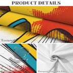 Front Porch Strip 178cm x 140cm Rectangular Tablecloth 70x55inch (QUE)