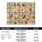 Cabin Plaid 178cm x 140cm Rectangular Tablecloth 70x55inch (QUE)