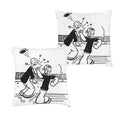 Popeye first punch panel 16 x 16 in Envelope Pillow Case