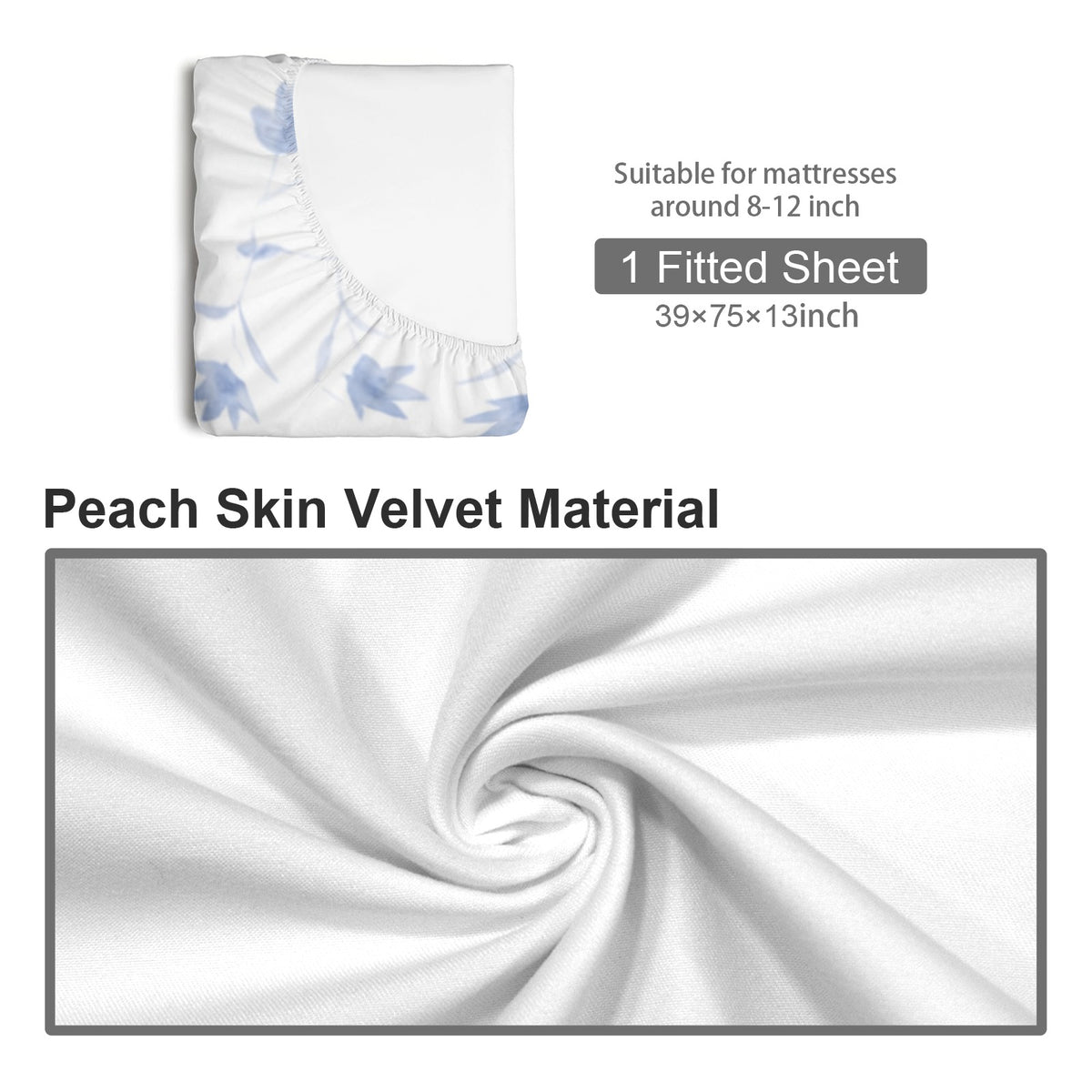Throwback Kid Sleepover Fitted Sheet 39x75x13inch (QUE)