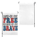 Veterans Day courage commitment community 12 x 18 in Garden Flag