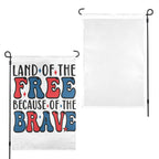 Veterans Day courage commitment community 12 x 18 in Garden Flag