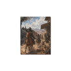 Great Train Robbery Station Escape Frame Canvas Print 8"x10"