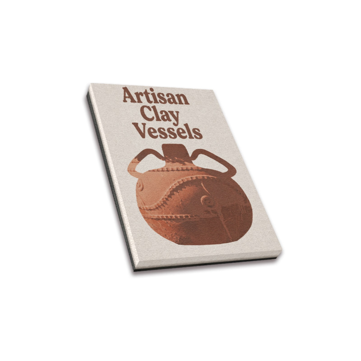 Artisan Clay Vessels Frame Canvas Print 8"x10"