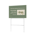 Mantis Against Pesticides 12 x 9 in House Sign