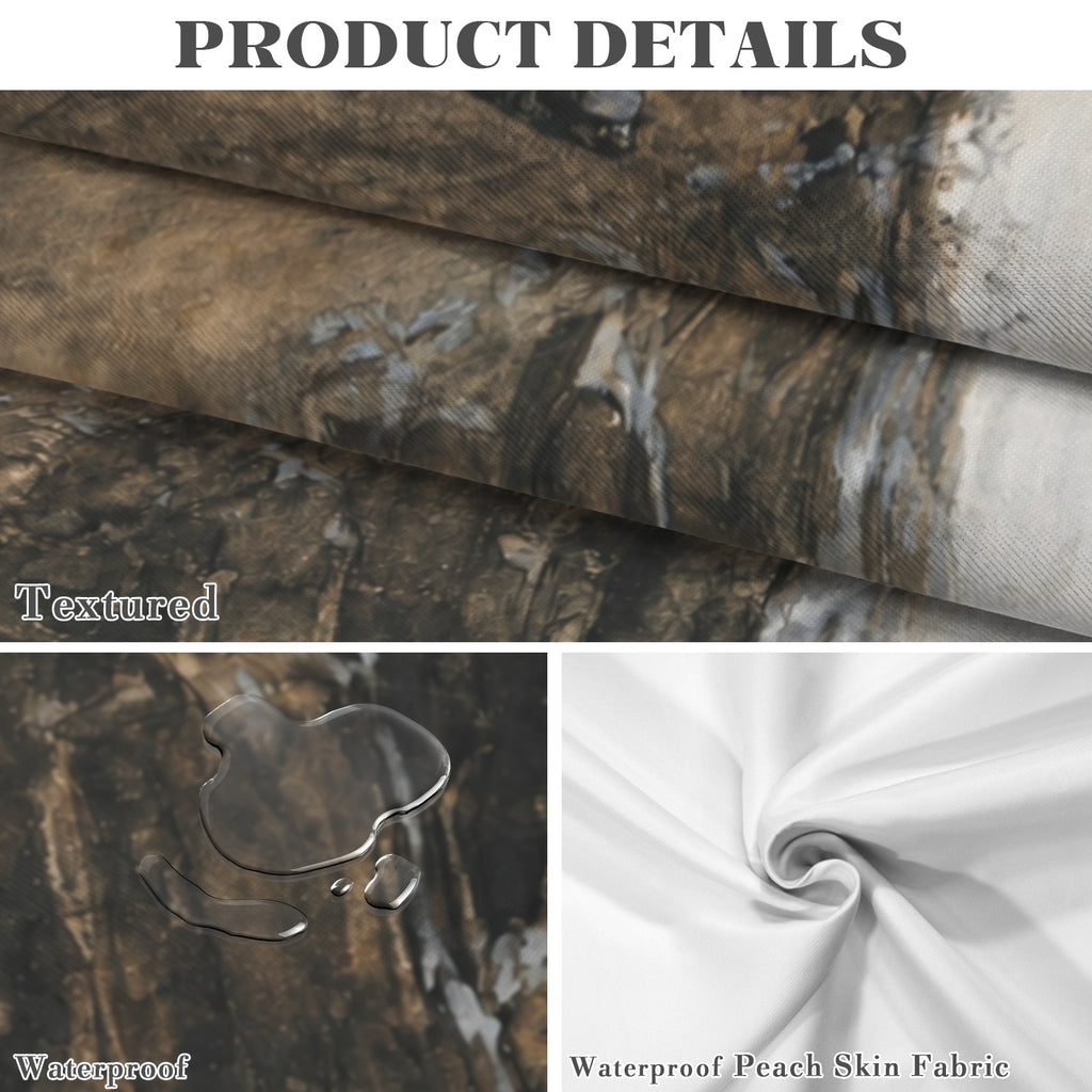 Foggy London 178cm x 140cm Rectangular Tablecloth 70x55inch (QUE)