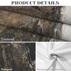 Foggy London 178cm x 140cm Rectangular Tablecloth 70x55inch (QUE)