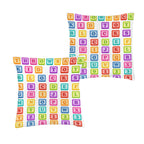 Throwback Kid Toy Blocks 16 x 16 in Envelope Pillow Case