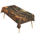 Moonlit Pumpkin 178cm x 140cm Rectangular Tablecloth 70x55inch (QUE)