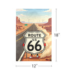 Desert Route 66 Wind Farm 12 x 18 in Garden Flag