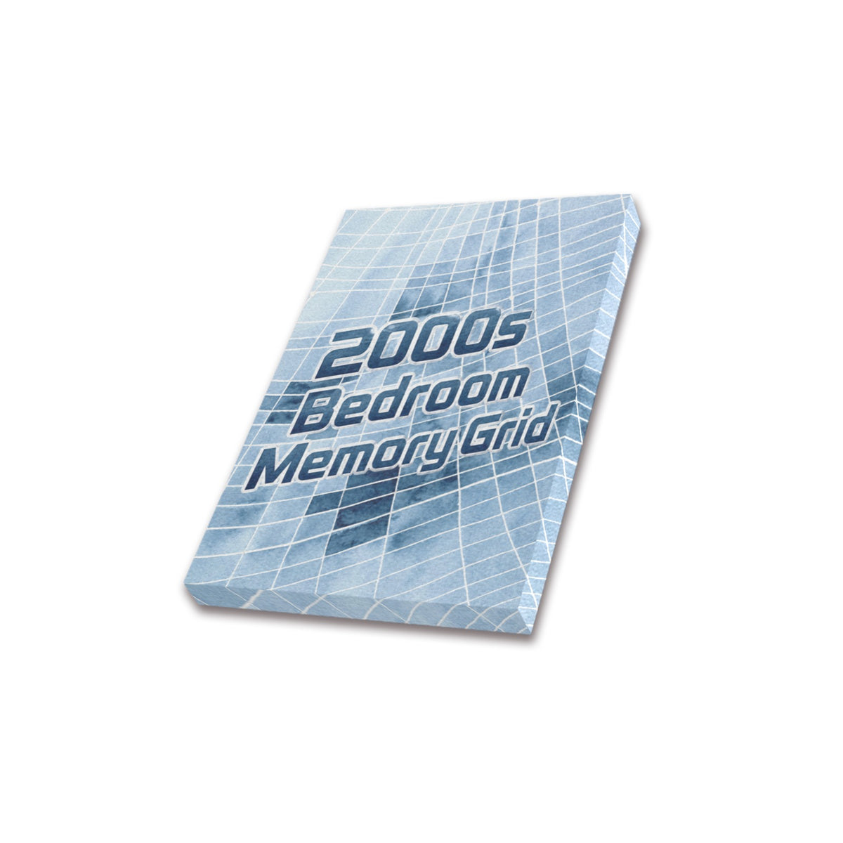 2000s Bedroom Memory Grid Frame Canvas Print 8"x10"