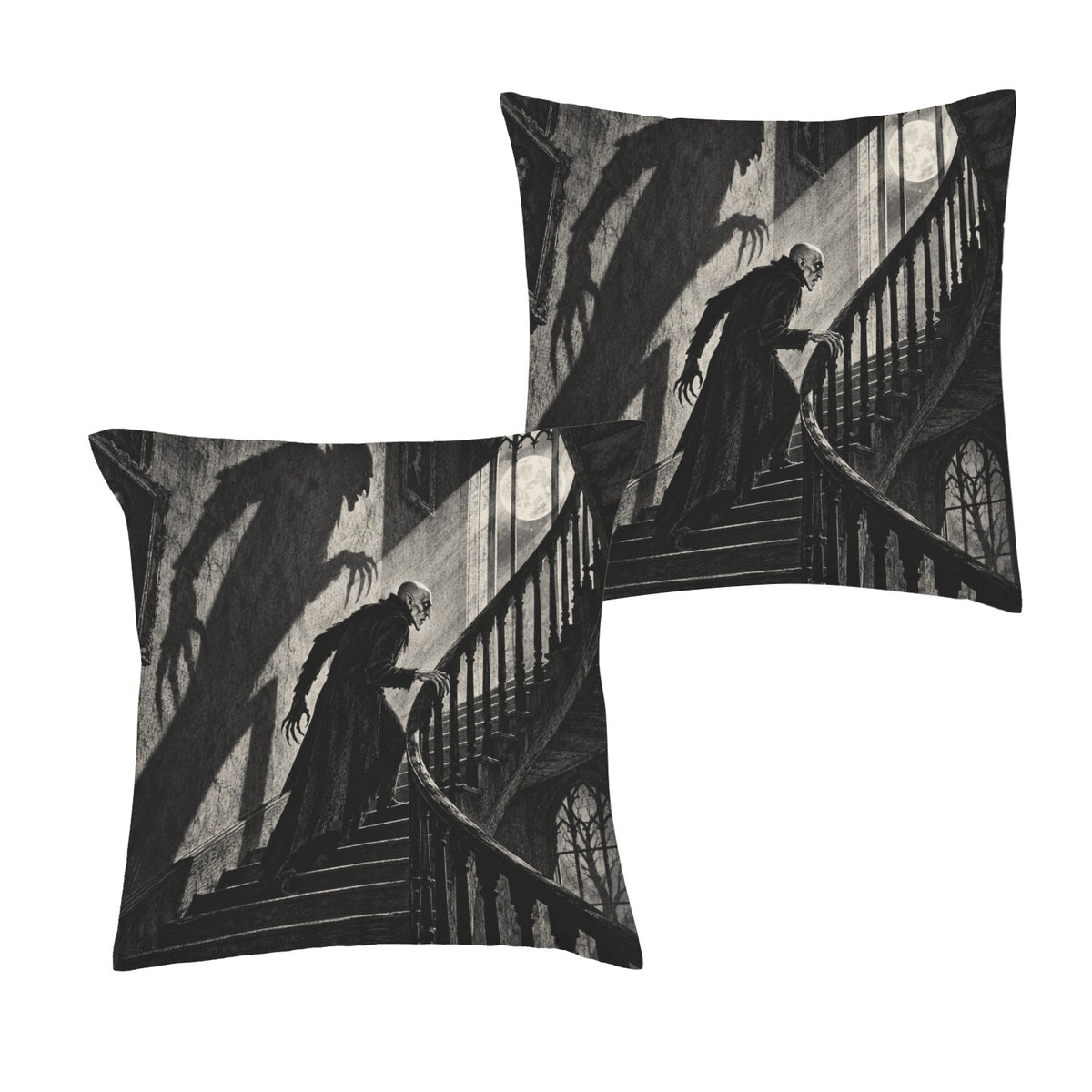 Orlok Staircase Moonbeam 16 x 16 in Envelope Pillow Case