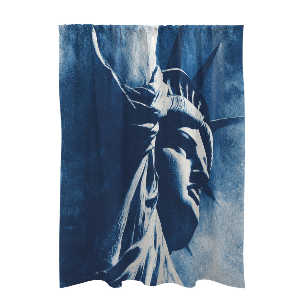 Statue of Liberty Harbor 51 x 72 in Door Curtain (QUE)