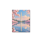 Washington Cherry Reflection Frame Canvas Print 8"x10"