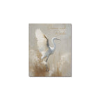Crane and Reeds Frame Canvas Print 8"x10"