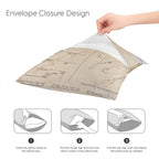 Pen Pals Stamp Garden 16 x 16 in Envelope Pillow Case