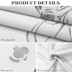 Autumn Birch 178cm x 140cm Rectangular Tablecloth 70x55inch (QUE)
