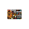 Pardon The Weeds Save The Bees 12 x 8 in Metal Tin Sign
