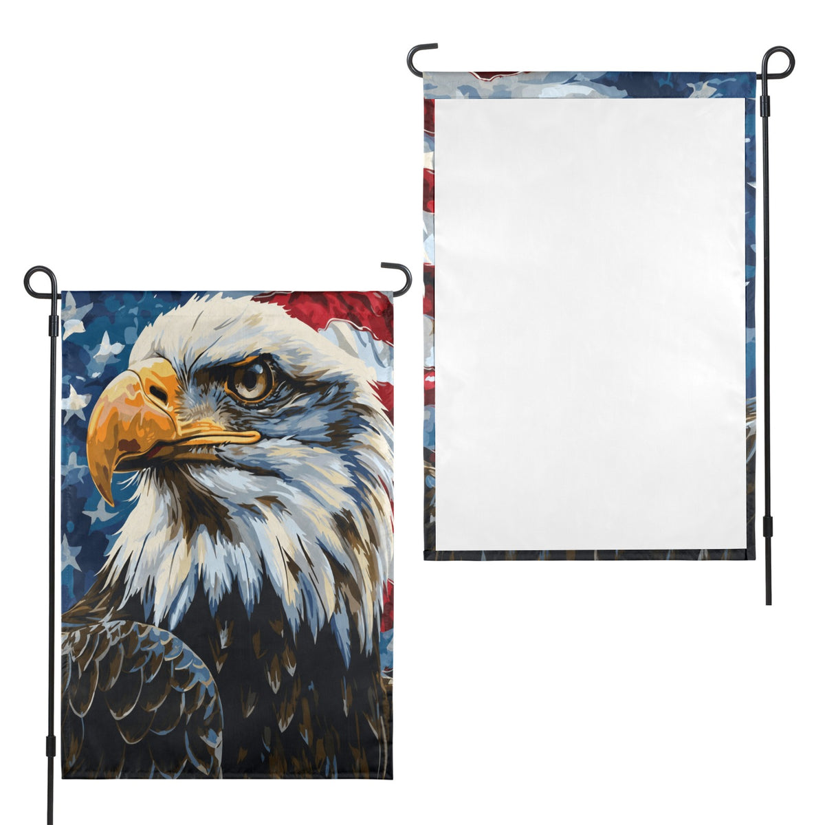 Veterans Day liberty bell gratitude 12 x 18 in Garden Flag