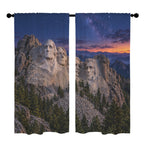 Rushmore Starry Twilight 52 x 84 in Window Curtain Set