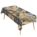 Robot Maria Stars 178cm x 140cm Rectangular Tablecloth 70x55inch (QUE)