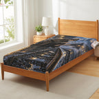 Sherlock Rain Platform Fitted Sheet 39x75x13inch (QUE)