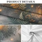 Fog Lanterns 178cm x 140cm Rectangular Tablecloth 70x55inch (QUE)
