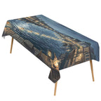 Mickey Moon Harbor 178cm x 140cm Rectangular Tablecloth 70x55inch (QUE)