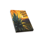 Desert Agave Sunset Frame Canvas Print 8"x10"