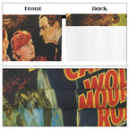 Dracula Poster Collage 52 x 84 in Window Curtain Set