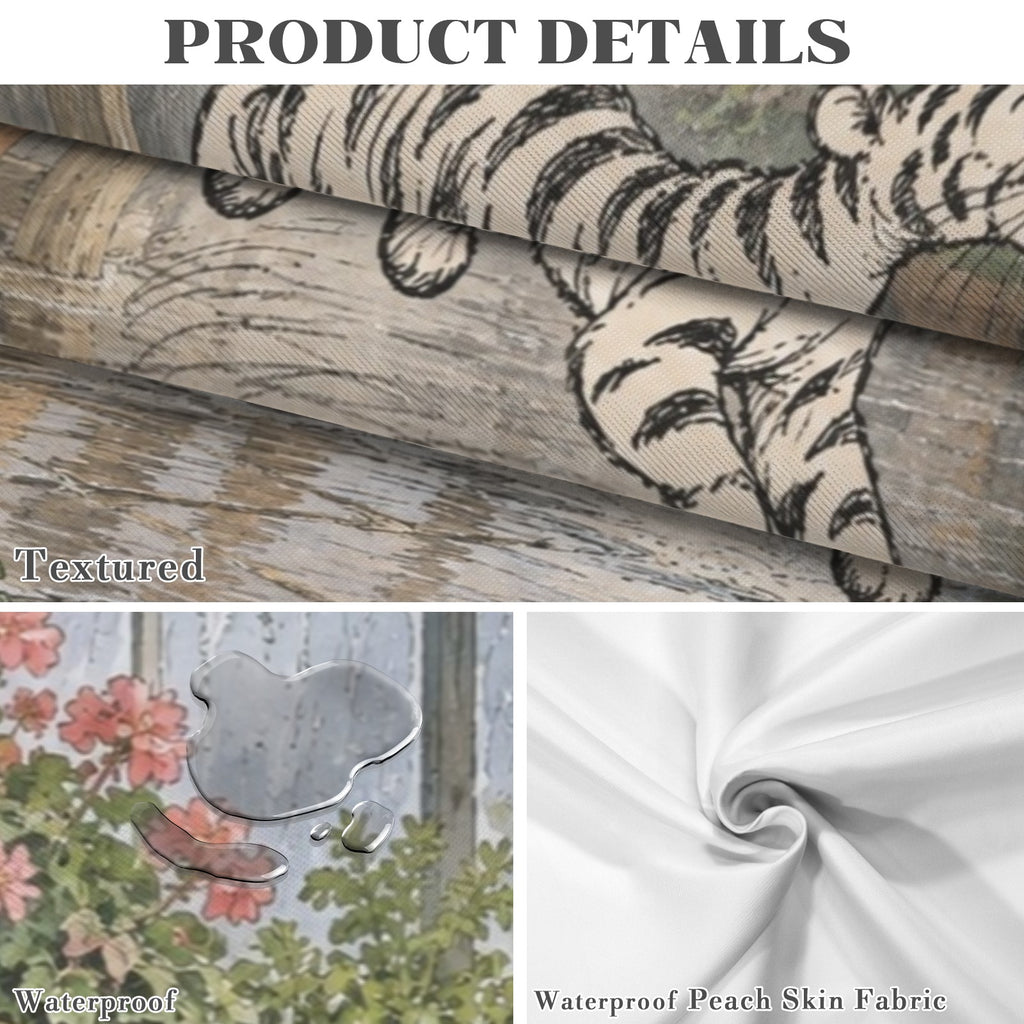 Tigger Glasshouse 178cm x 140cm Rectangular Tablecloth 70x55inch (QUE)