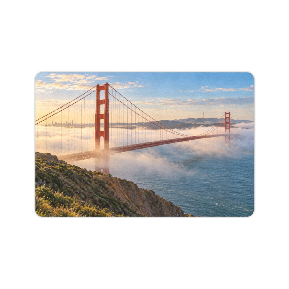 Golden Gate Fog Line 23.6 x 15.7 in Doormat