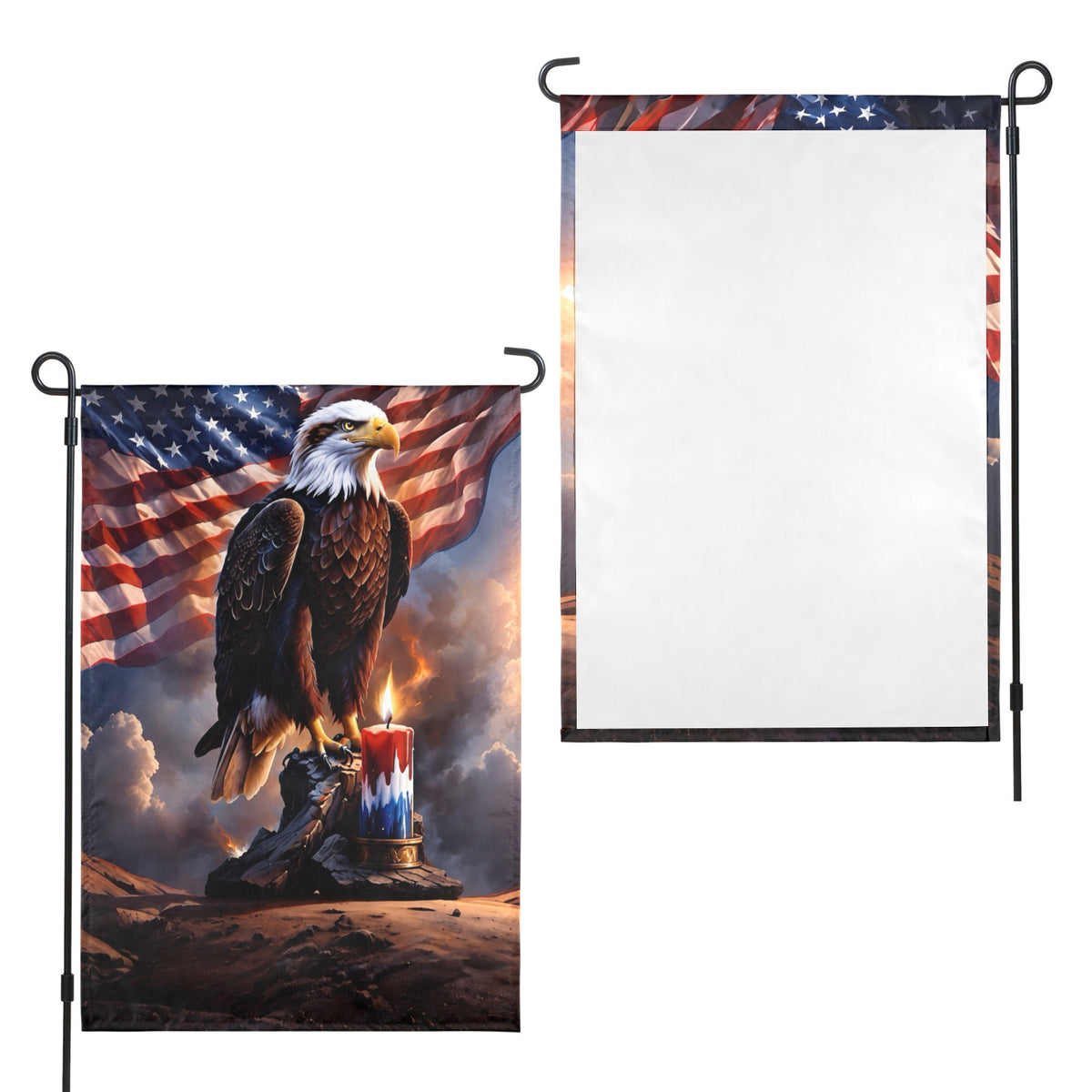 Veterans Day many stories one gratitude 12 x 18 in Garden Flag